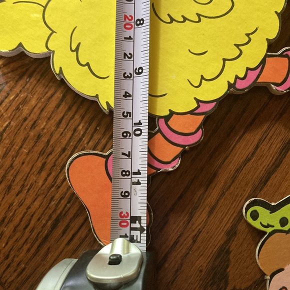 Vintage Sesame Street birthday wall art five piece set - Picture 2 of 7